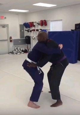 Brazilian Jiu-Jitsu Self-Defense Bear Hug Over the Arms